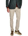 NN.07 Theo 1067 melange twill slim trousers Cement - Checkpoint Mol