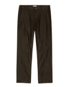 NN.07 Theo 1454 trousers linen slim fit dark army