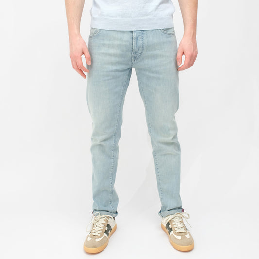TRAMAROSSA Brando Versatile Fit Denim Light Denim – vooraanzicht