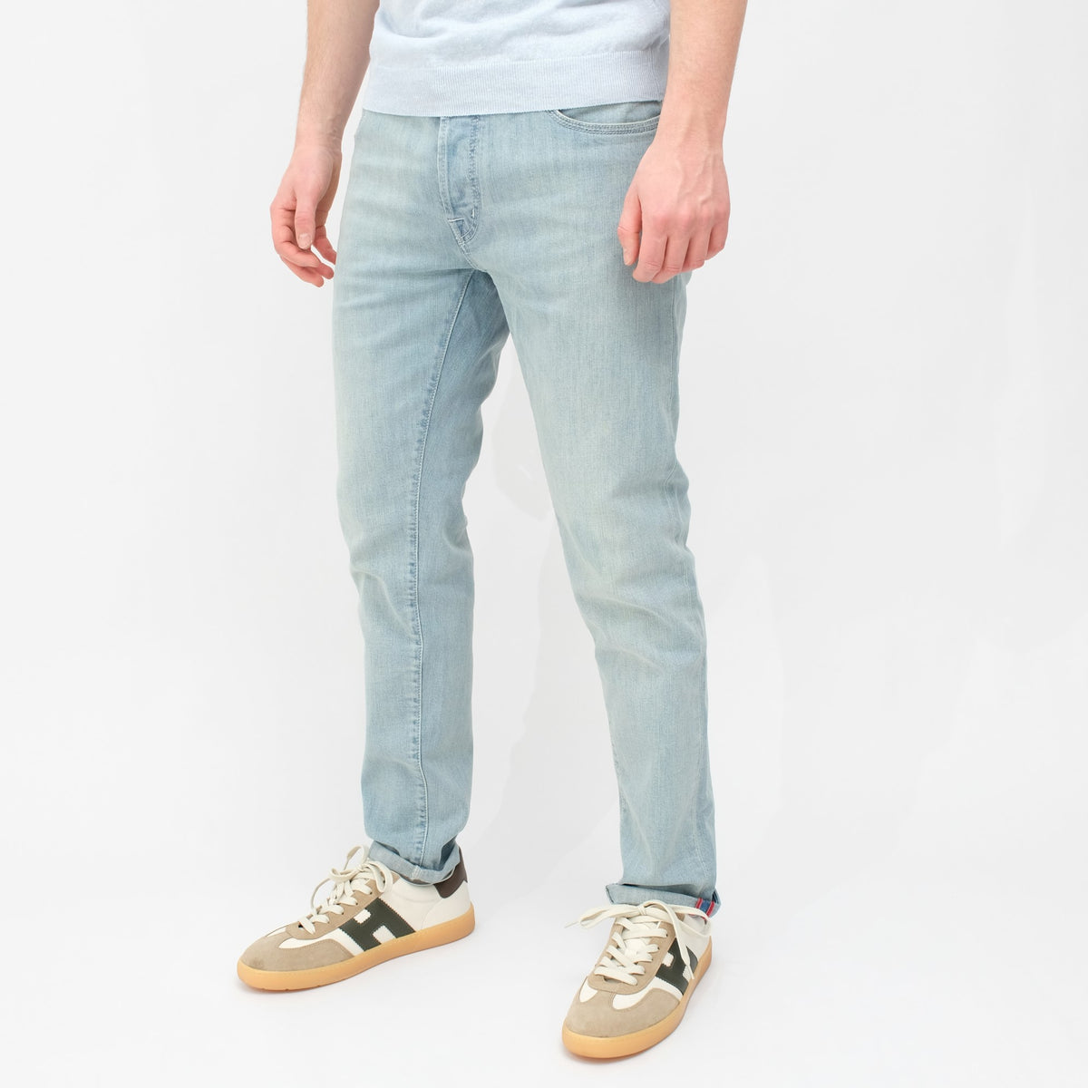 TRAMAROSSA Brando Versatile Fit Denim Light Denim – productbeeld 2