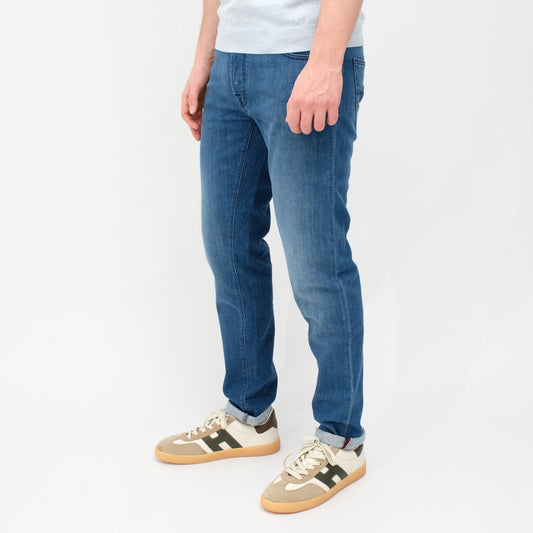 TRAMAROSSA Sky Denim Used Brando Versatile Fit Denim – productbeeld 2