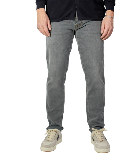 TRAMAROSSA Brando Carrot Heritage jeans Grey vooraanzicht