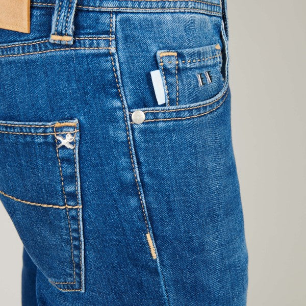 Tramarossa Leonardo Buttons 12 Months Jeans Light Denim – productbeeld 2