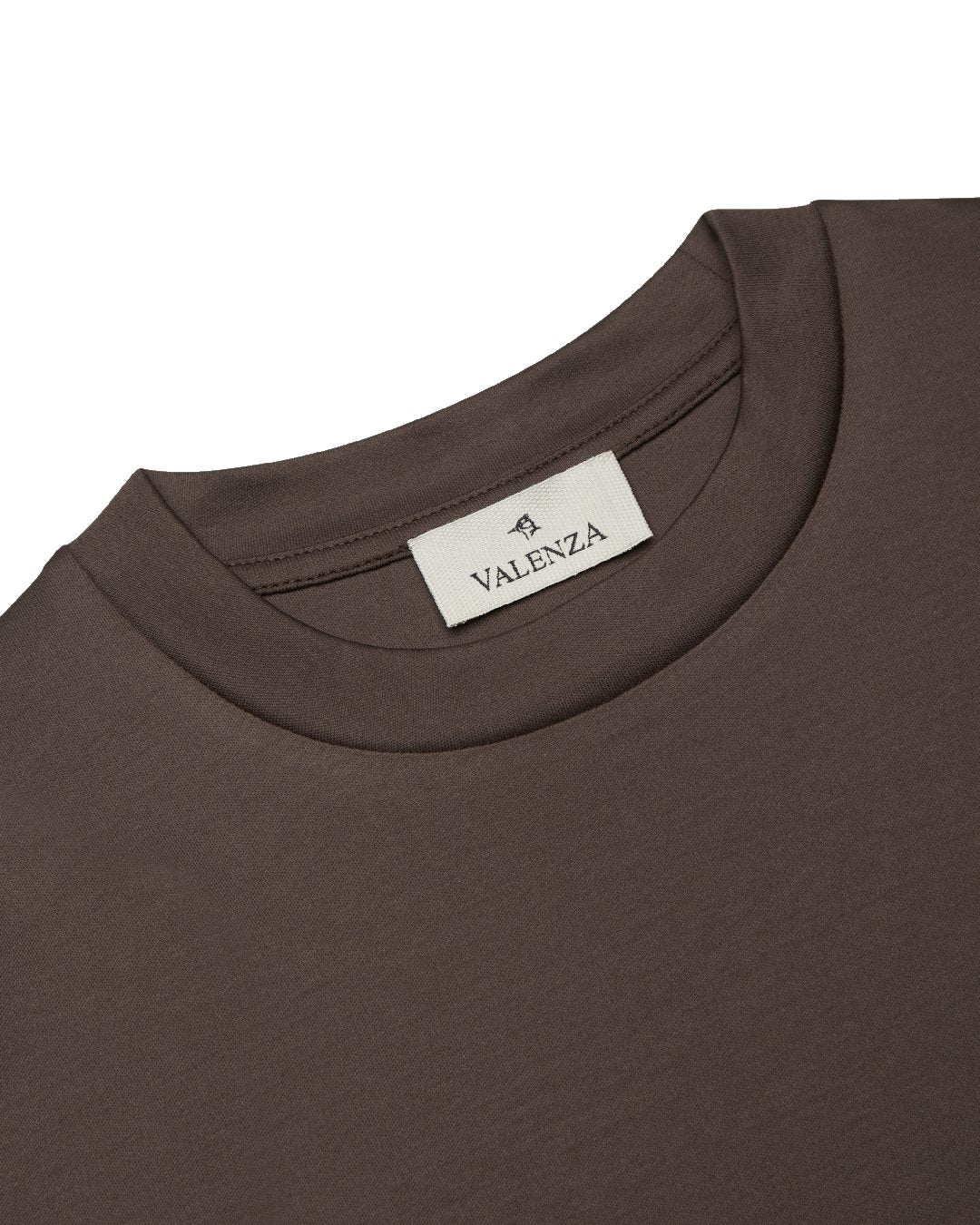 Valenza Interlock Supima Longsleeve Ebony Brown - productfoto 3