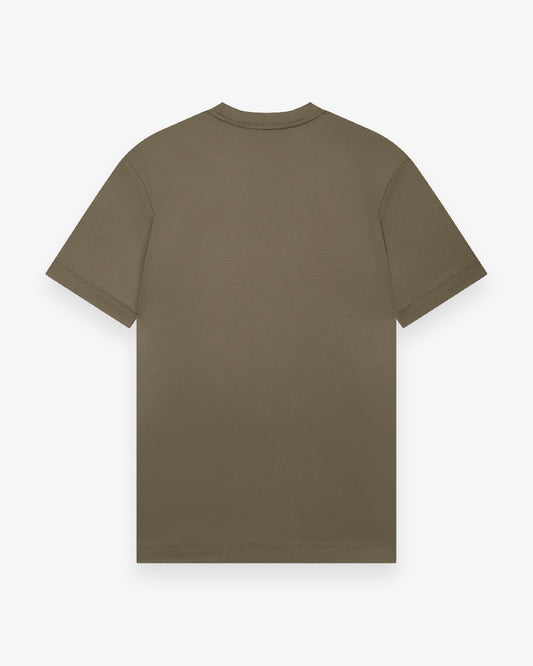 Valenza Interlock Supima T-Shirt Army Green - productfoto 2