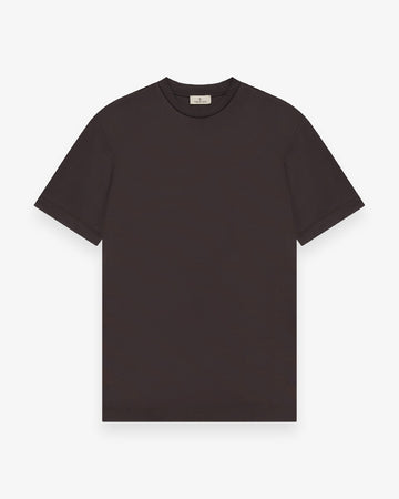 Valenza Interlock Supima T-Shirt Asphalt Grey - productfoto 1