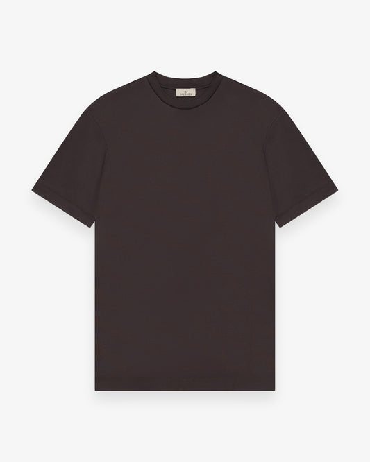 Valenza Interlock Supima T-Shirt Asphalt Grey - productfoto 1