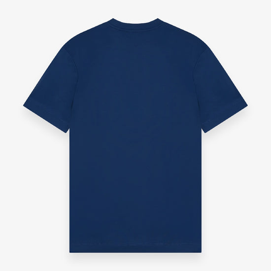 Valenza Interlock Supima T-Shirt Blue - productfoto 2