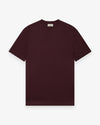 Valenza Interlock Supima T-Shirt Burgundy Red - productfoto 1