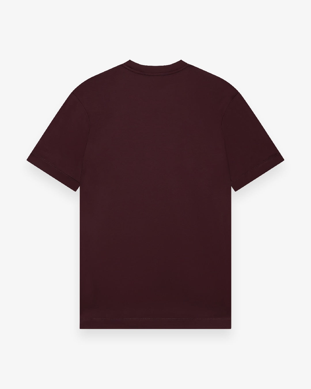 Valenza Interlock Supima T-Shirt Burgundy Red - productfoto 3