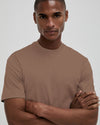 Valenza Interlock Supima T-Shirt Corteccia Brown - productfoto 4