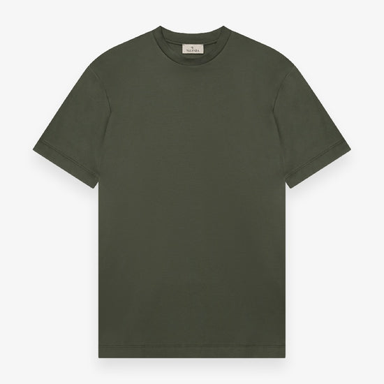 Valenza Interlock Supima T-Shirt Green - productfoto 1