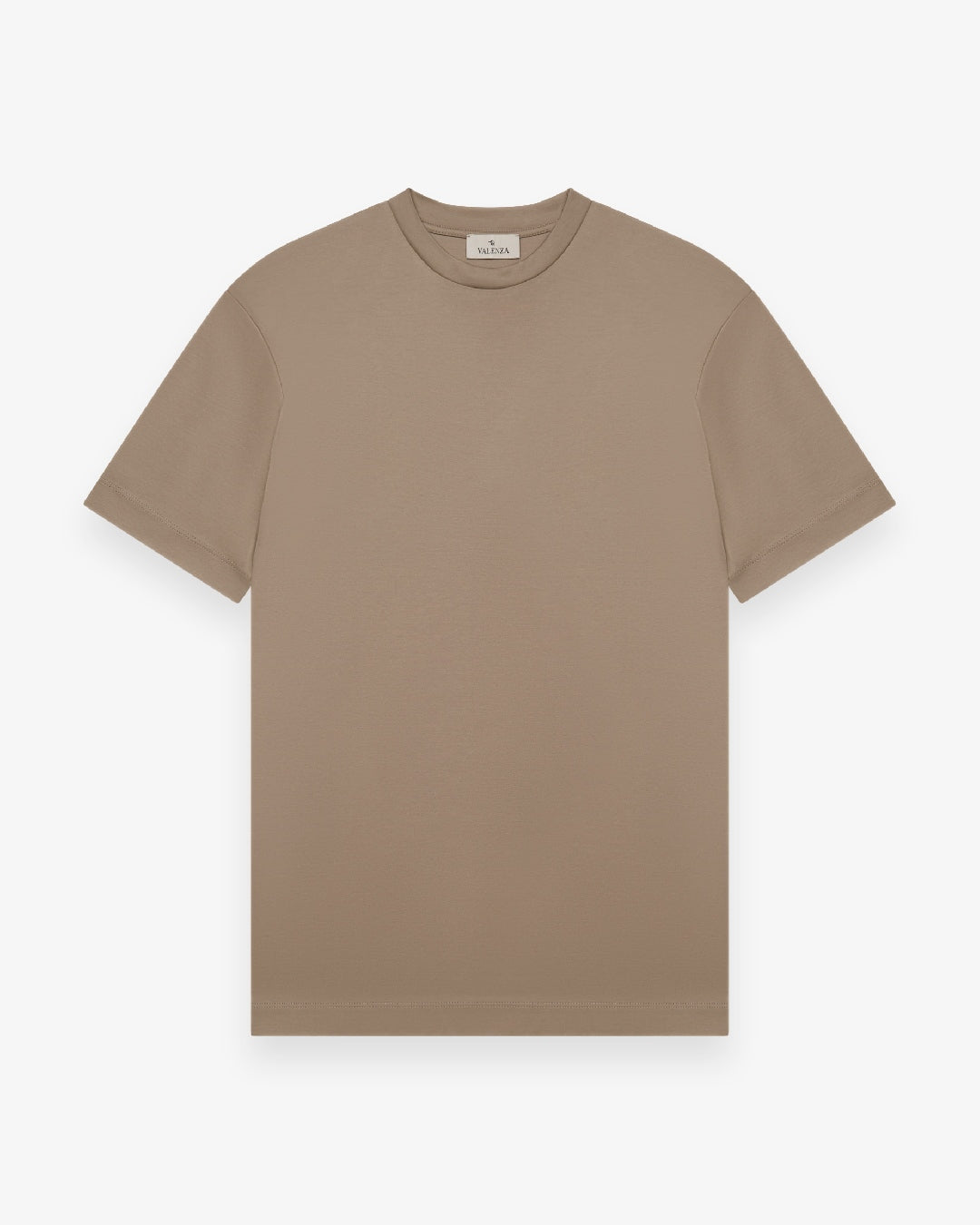 Valenza Interlock Supima T-Shirt Lead Grey - productfoto 1