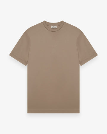 Valenza Interlock Supima T-Shirt Lead Grey - productfoto 1