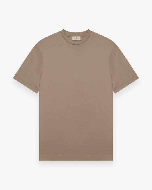 Valenza Interlock Supima T-Shirt Lead Grey - productfoto 1