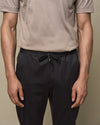 Valenza Interlock Supima T-Shirt Lead Grey - productfoto 3