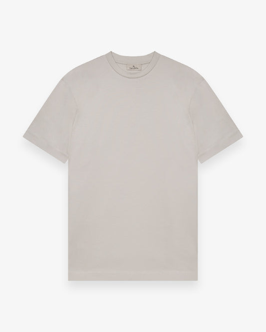 Valenza Interlock Supima T-Shirt Pearl Grey - productfoto 1