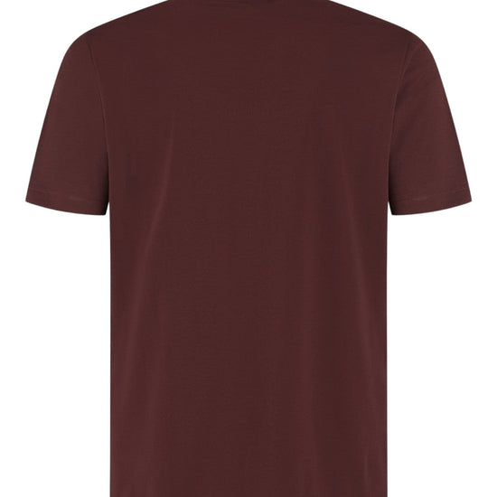 WAHTS Berkley Jersey Stretch T-shirt Burgundy – productfoto 4