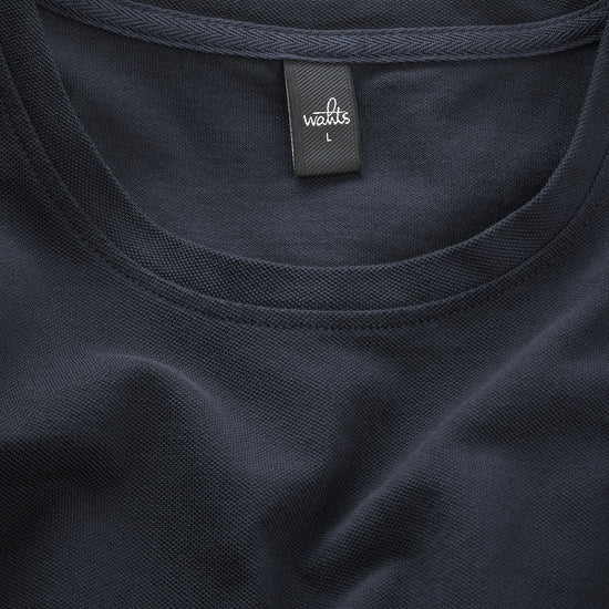 WAHTS Navy Blue Piquet – productbeeld 2