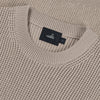 WAHTS Lawrence Extrafine Merino Patterned Pullover Light Taupe – productfoto 4