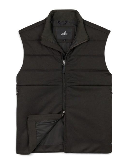 WAHTS Payton Soft Wool Bodywarmer Deep Brown - productfoto 1