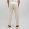 White Sand Adjustable Waistband Trousers Beige - productfoto 4