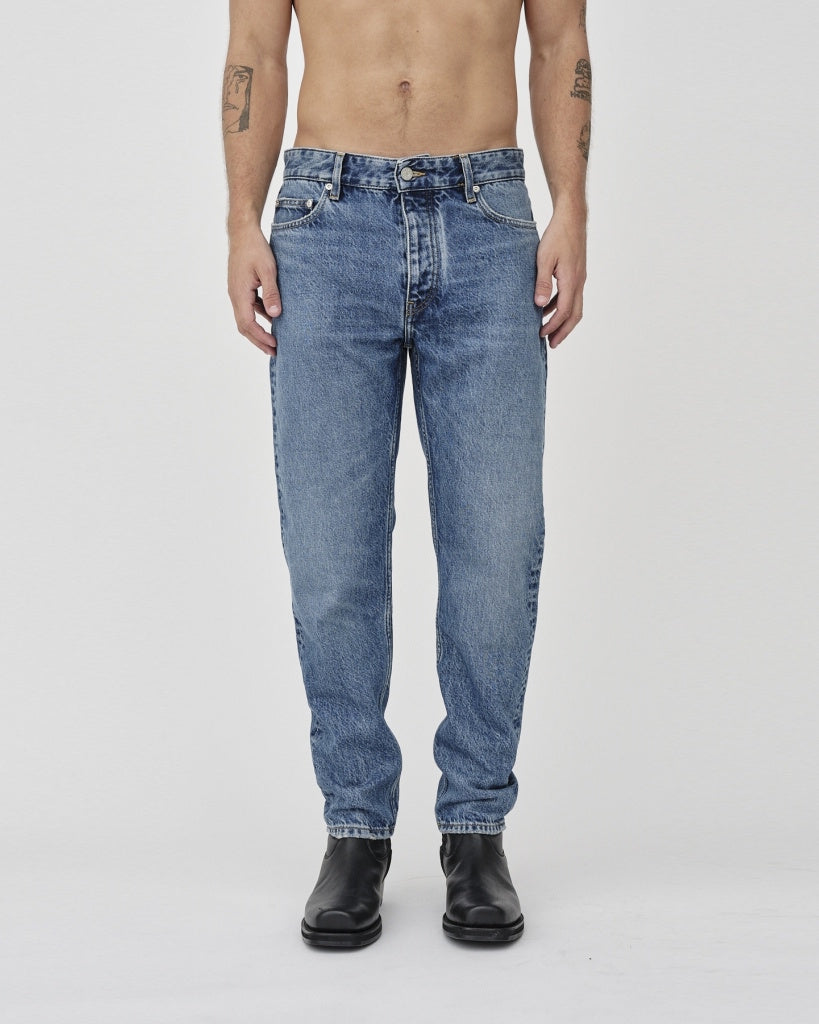 Won Hundred Ben Tapered Jeans Used Blue – productbeeld 1