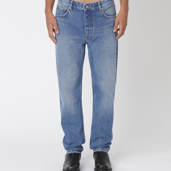 Won Hundred Ben Tapered Jeans Used Blue – productbeeld 2