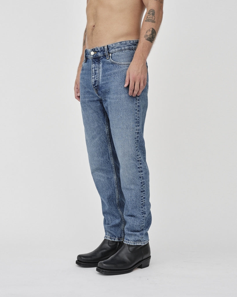 Won Hundred Ben Tapered Jeans Used Blue – productbeeld 3