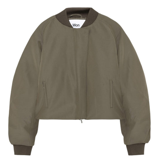 Won Hundred Otto bomber jacket Major Brown - voorkant