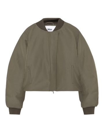 Won Hundred Otto bomber jacket Major Brown - voorkant