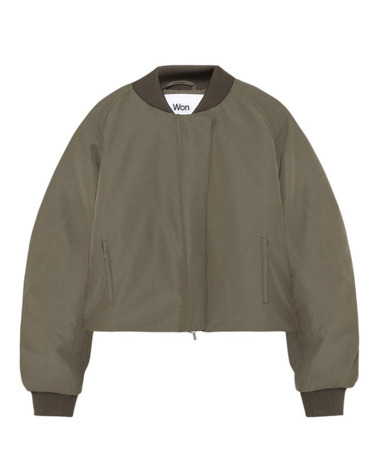 Won Hundred Otto bomber jacket Major Brown - voorkant