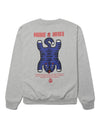 WBDuke Action Crew Sweater Slate Blue