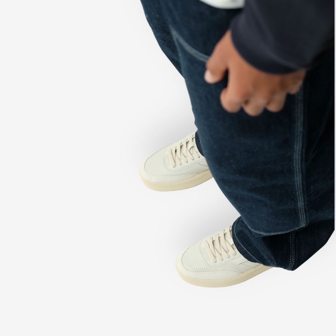WOODBIRD Navy WBDizzon Contrast Denim Trousers – productbeeld 8
