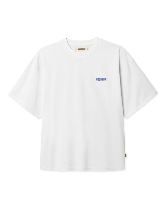 White WBBeam Book Tee