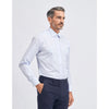 Xacus 333ML Supercotone Shirt Light Blue – stofdetail