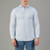 Xacus Active slim fit shirt Aqua Blue - productfoto 1