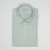 Xacus Water Green Poplin Shirt – vooraanzicht