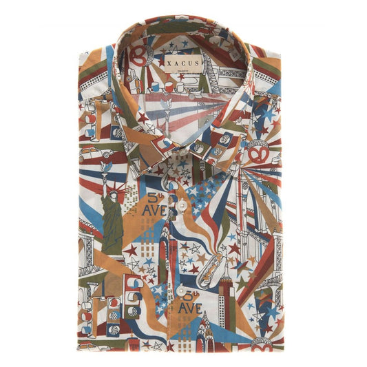 Xacus Liberty 5th Avenue Print Shirt – vooraanzicht