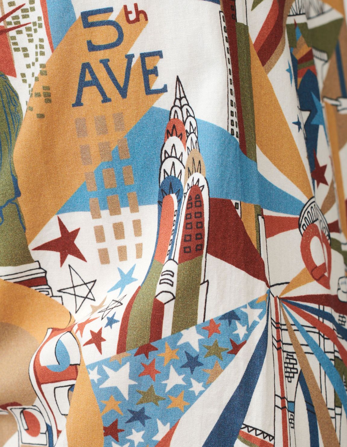 Xacus Liberty 5th Avenue Print Shirt – productbeeld 2