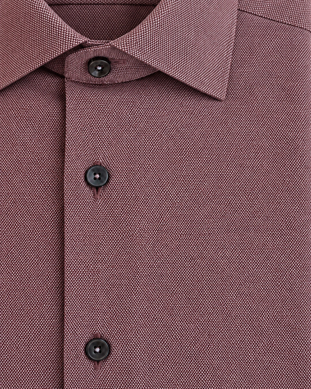 Xacus Active Shirt Marsala – detail van de fijne structuur met flanellook