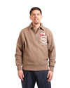 Clay Pre Game Half Zip Sweater