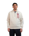 Marshmallow Pre Game Half Zip Sweater