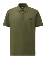 Laurel Wreath stretch piquet short sleeve logo polo