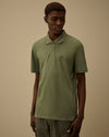 C.P. Company Stretch Piquet Logo Polo – Laurel Wreath
