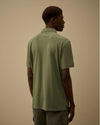 C.P. Company Stretch Piquet Logo Polo – Laurel Wreath