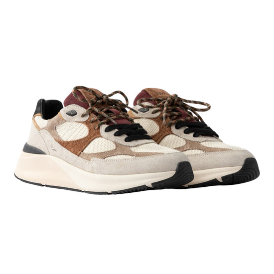 D.A.T.E. Musa Colored Ivory met gelaagd retro-geïnspireerd silhouet