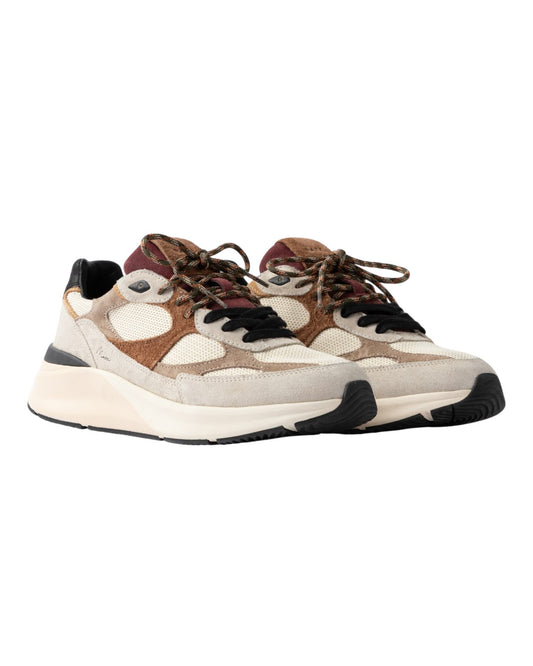 D.A.T.E. Musa Colored Ivory met gelaagd retro-geïnspireerd silhouet