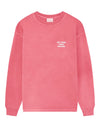 Drôle de Monsieur Blush Pink longsleeve met sloganprint op de voorkant