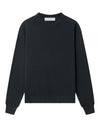 Detail van Golden Goose boxy sweatshirt met reversed logo op de rug